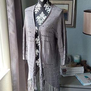 Fringe sweater